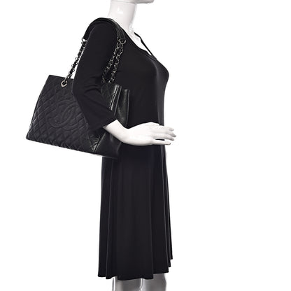 Chanel Caviar Quilted Grand Shopping Tote GST Black 2 of 10