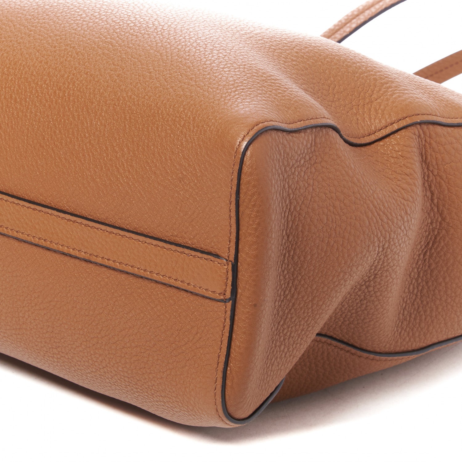 Prada Vitello Phenix Tote Brown 4 of 8