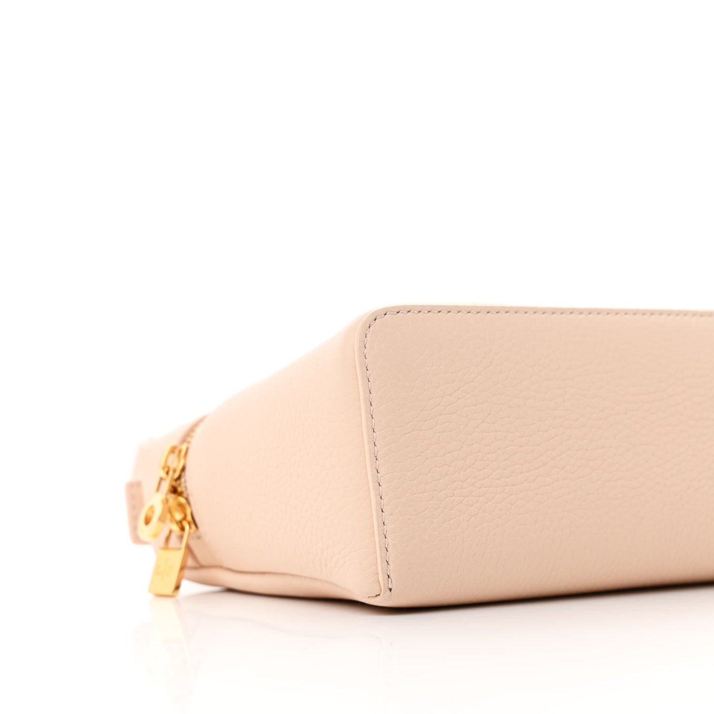 Grained Calfskin L19 Extra Pocket Pouch Creamed Honey