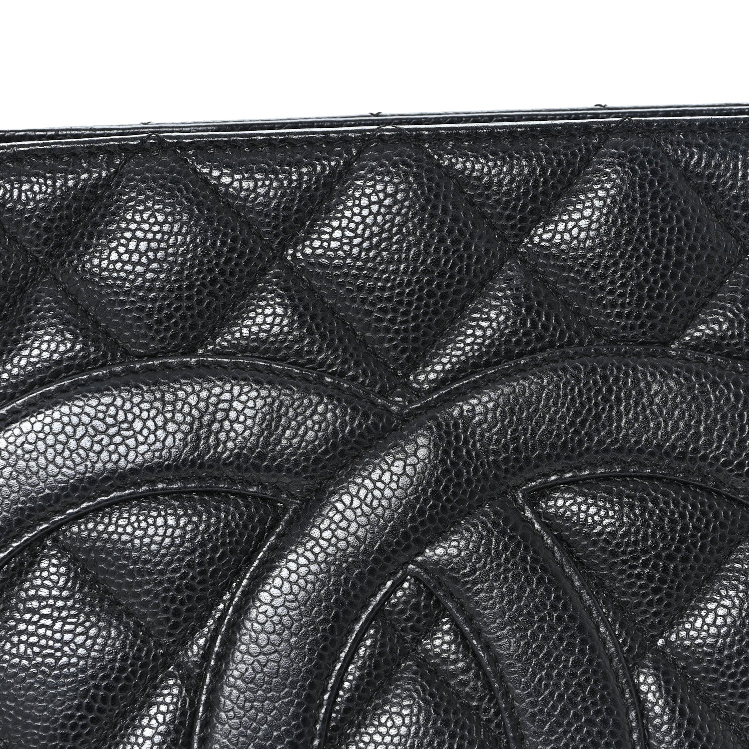 Chanel Caviar Quilted Medallion Tote Black 8 of 11