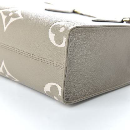 Louis Vuitton Empreinte Monogram Giant Onthego PM Tourterelle Creme 10 of 10