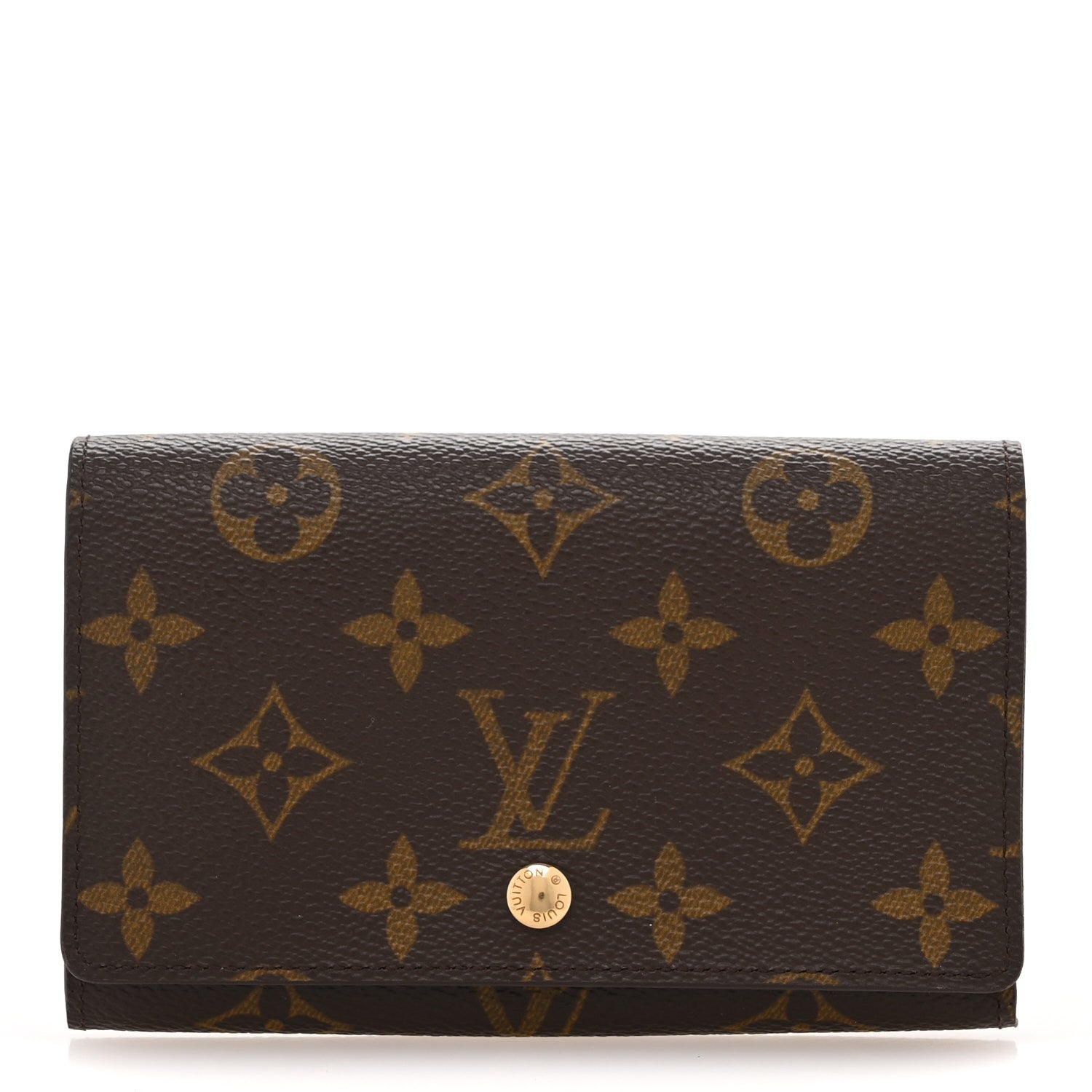 Louis Vuitton Monogram Porte-Monnaie Tresor Wallet 1 of 10