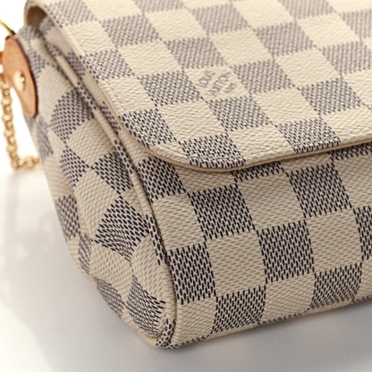 Louis Vuitton Damier Azur Favorite MM 12 of 15