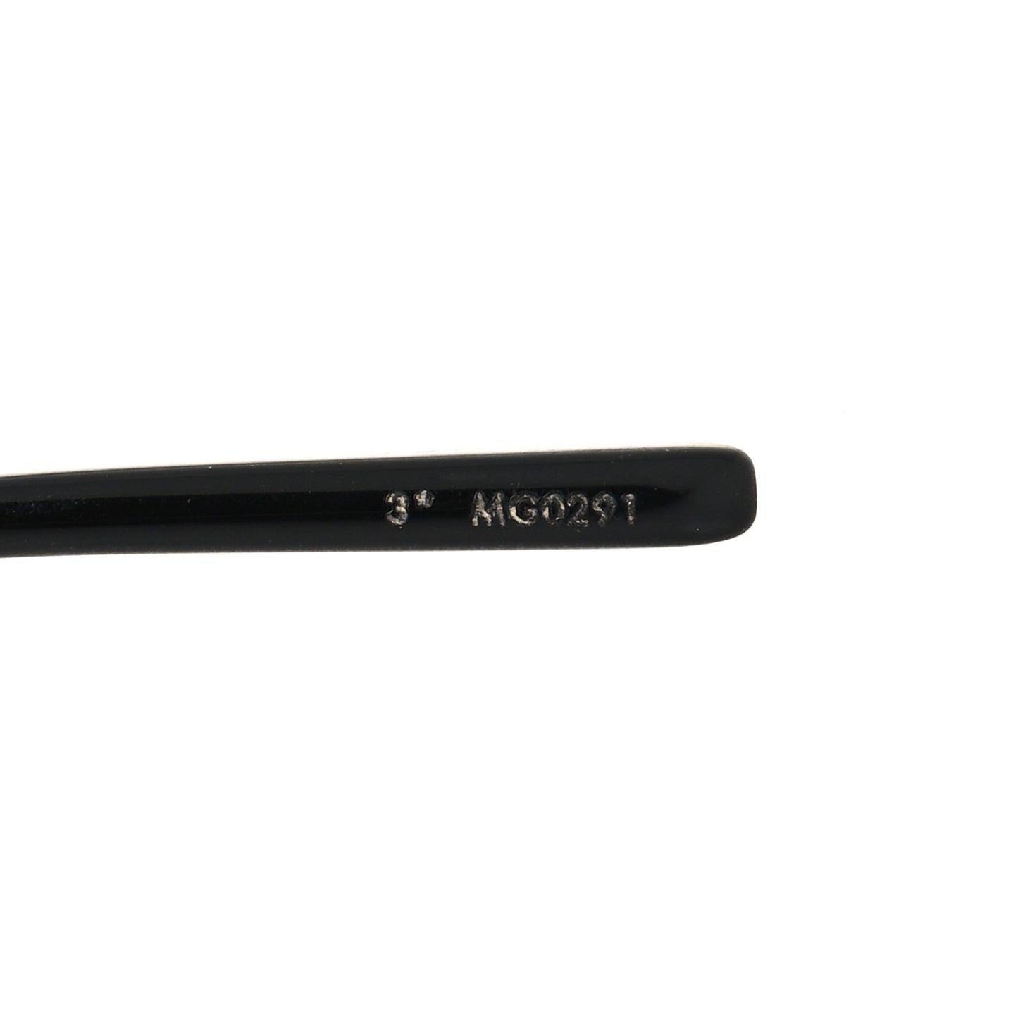 LOUIS VUITTON Metal Monogram Clockwise Sunglasses Z1595E Silver Black