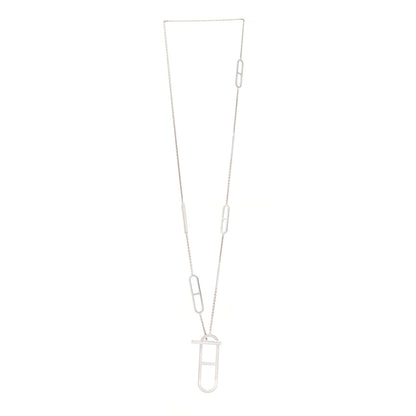 Hermes Sterling Silver Ever Chaine d'Ancre Long Lariat Necklace 2 of 5