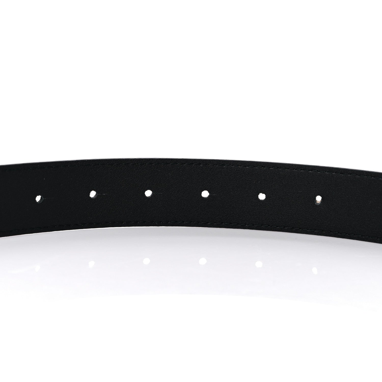 Balenciaga Coated Canvas BB Monogram Thin Belt 85 Black 3 of 5