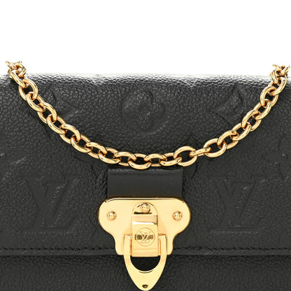 Louis Vuitton Empreinte Vavin Chain Wallet Black 8 of 12