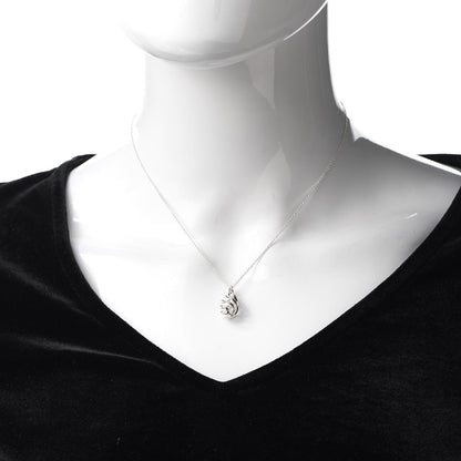 Tiffany Sterling Silver Paloma Picasso Venezia Luce Pendant Necklace 2 of 5