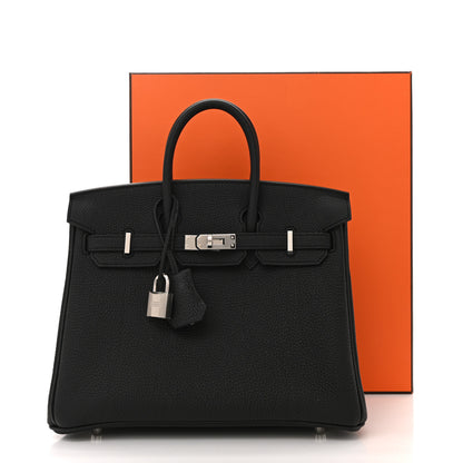 Hermes Togo Birkin 25 Black 18 of 20