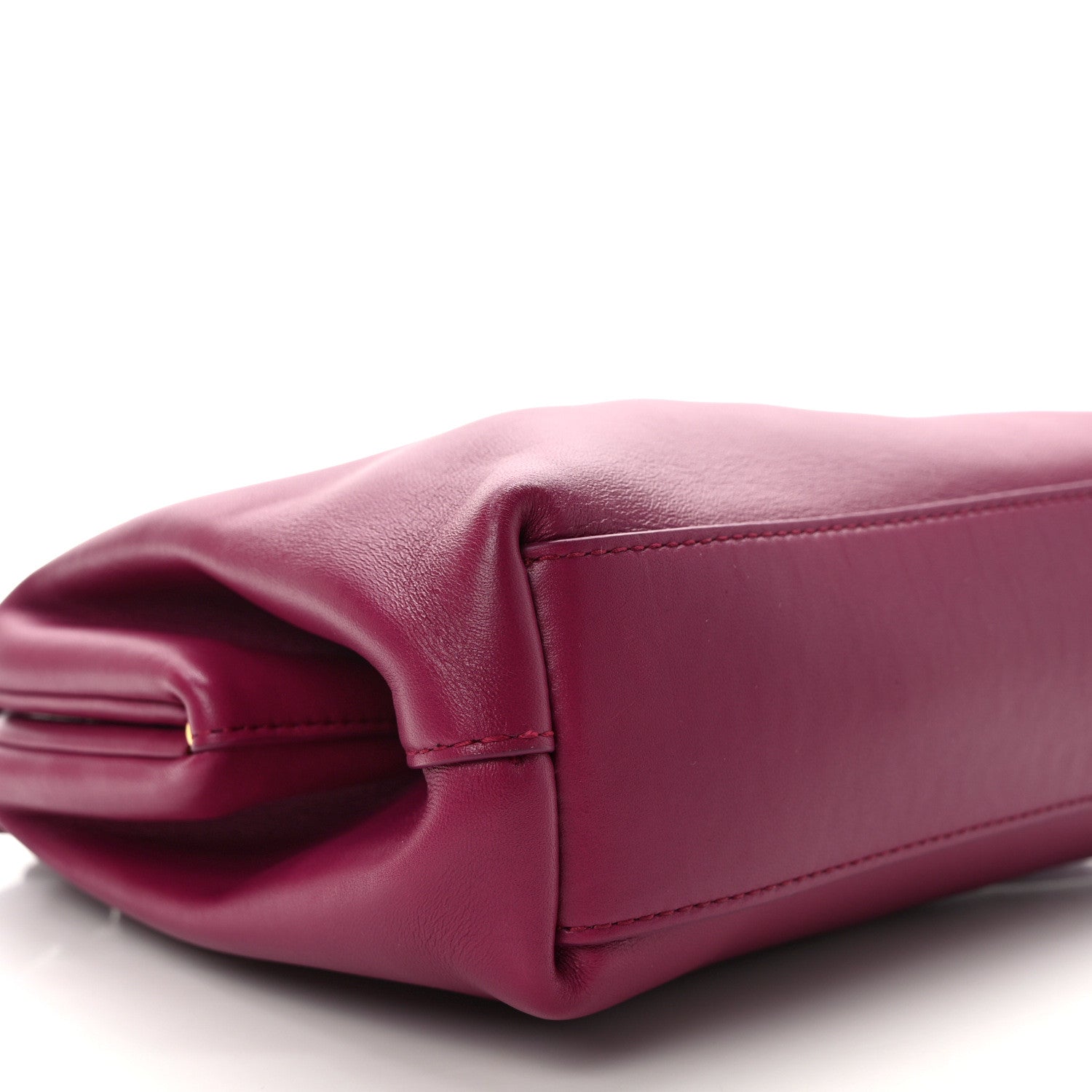 Bottega Veneta Calfskin Small The Point Triangle Bag Cinnabar 7 of 9