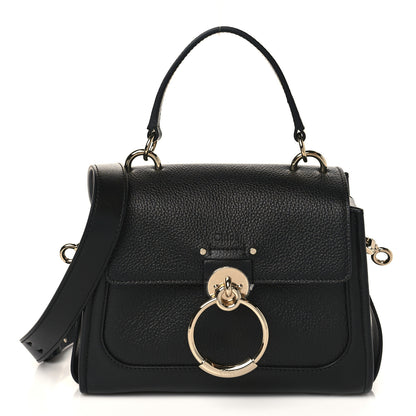 Chloe Calfskin Mini Tess Day Bag Black 1 of 7