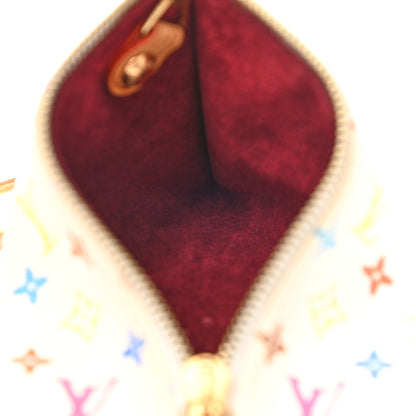Louis Vuitton Monogram Multicolor Berlingot Coin Purse White 7 of 12