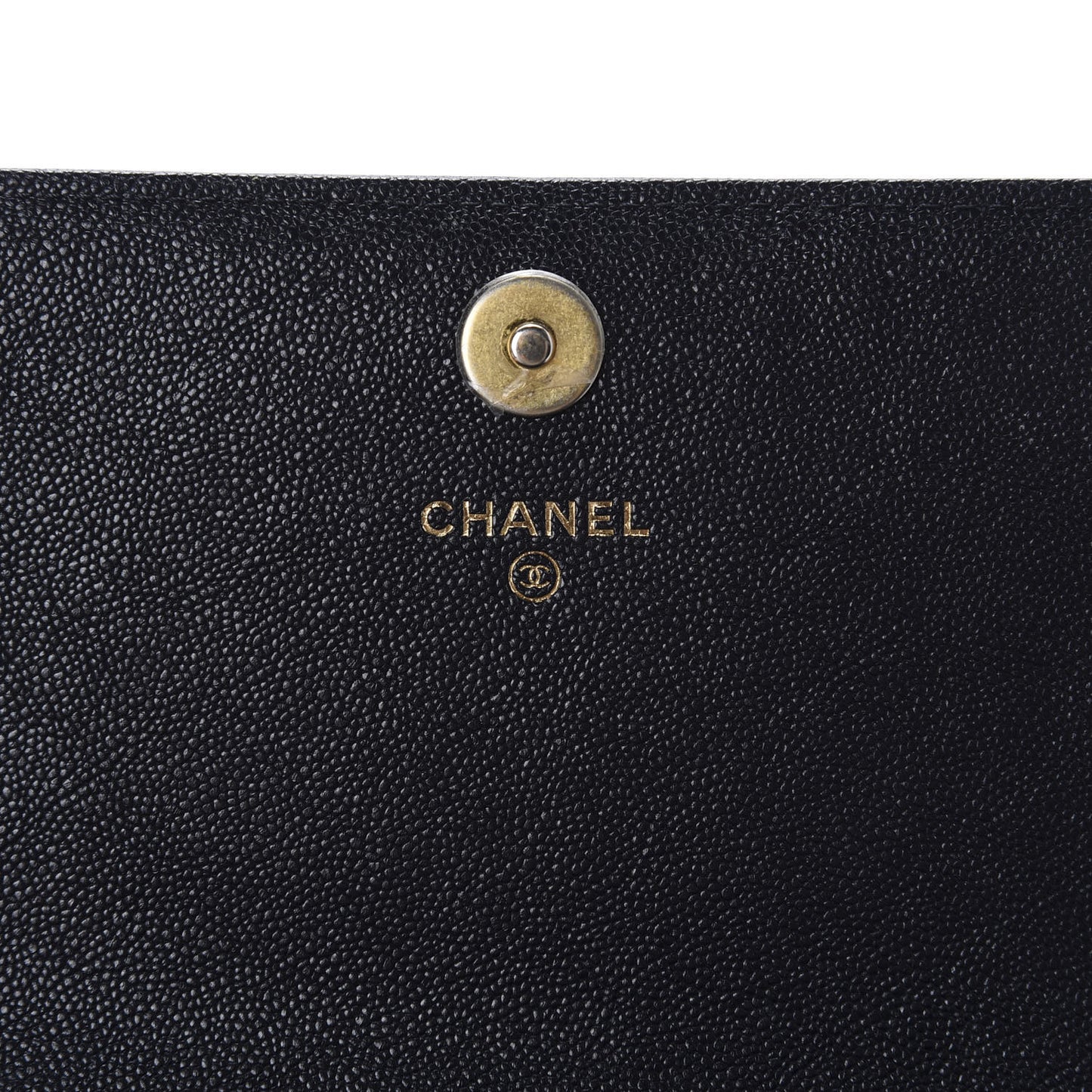 Caviar Quilted Boy Square Wallet On Chain WOC Navy