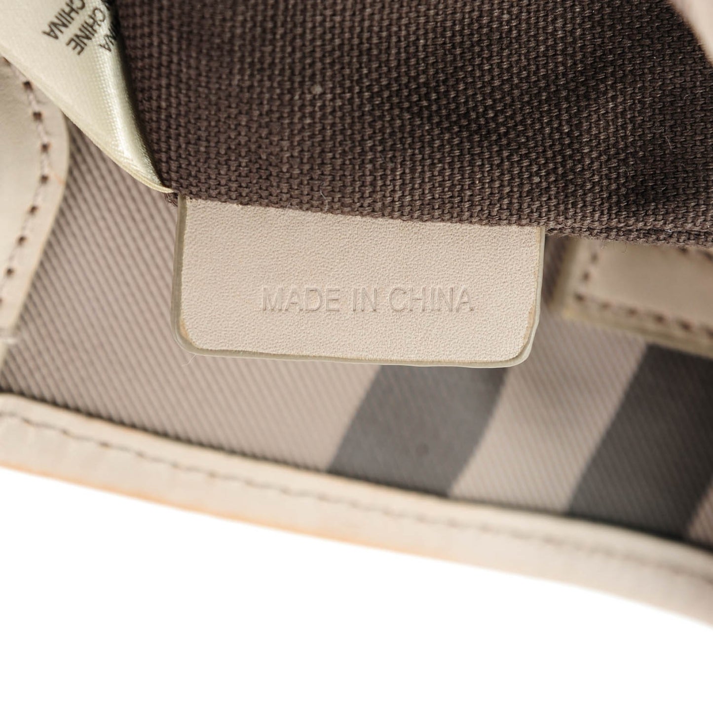 Smoked Check Small Canterbury Tote Trench