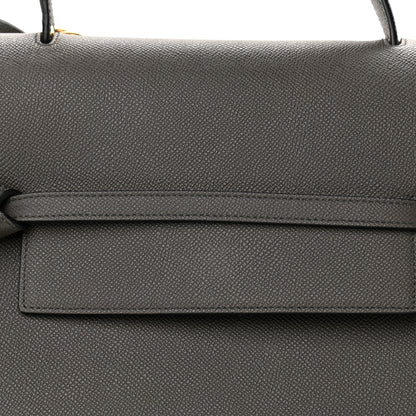 Celine Grained Calfskin Mini Belt Bag Grey 7 of 9