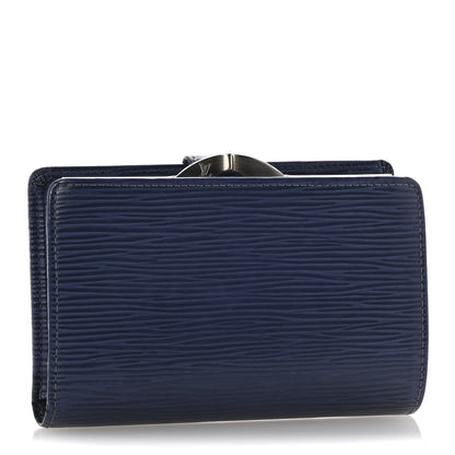 Louis Vuitton Epi French Purse Wallet Myrtille 3 of 11