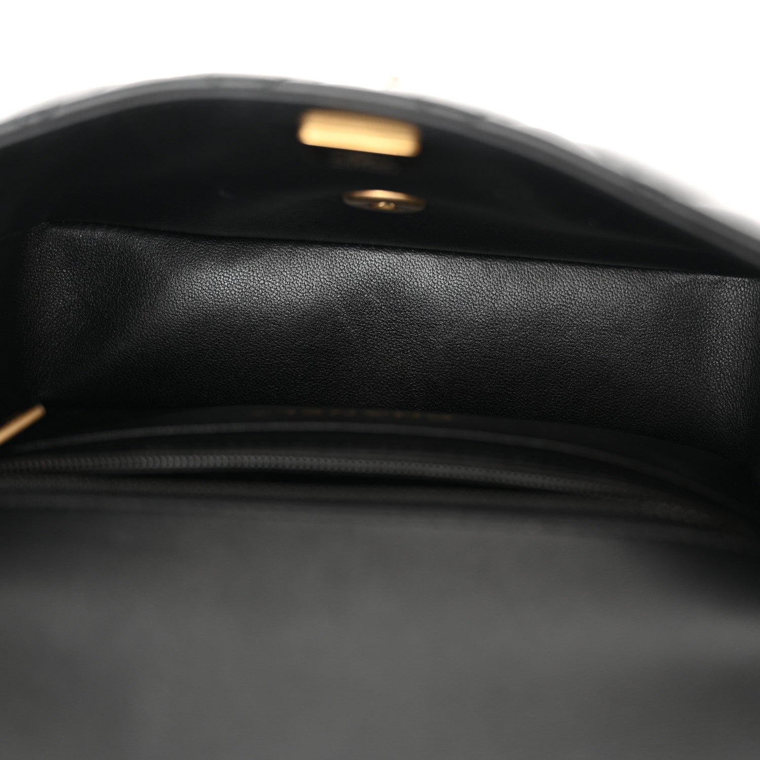 Chanel Lambskin Enamel Quilted Mini Flap Black 5 of 13