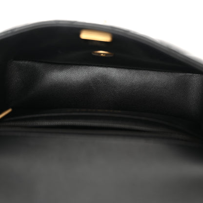 Chanel Lambskin Enamel Quilted Mini Flap Black 5 of 13