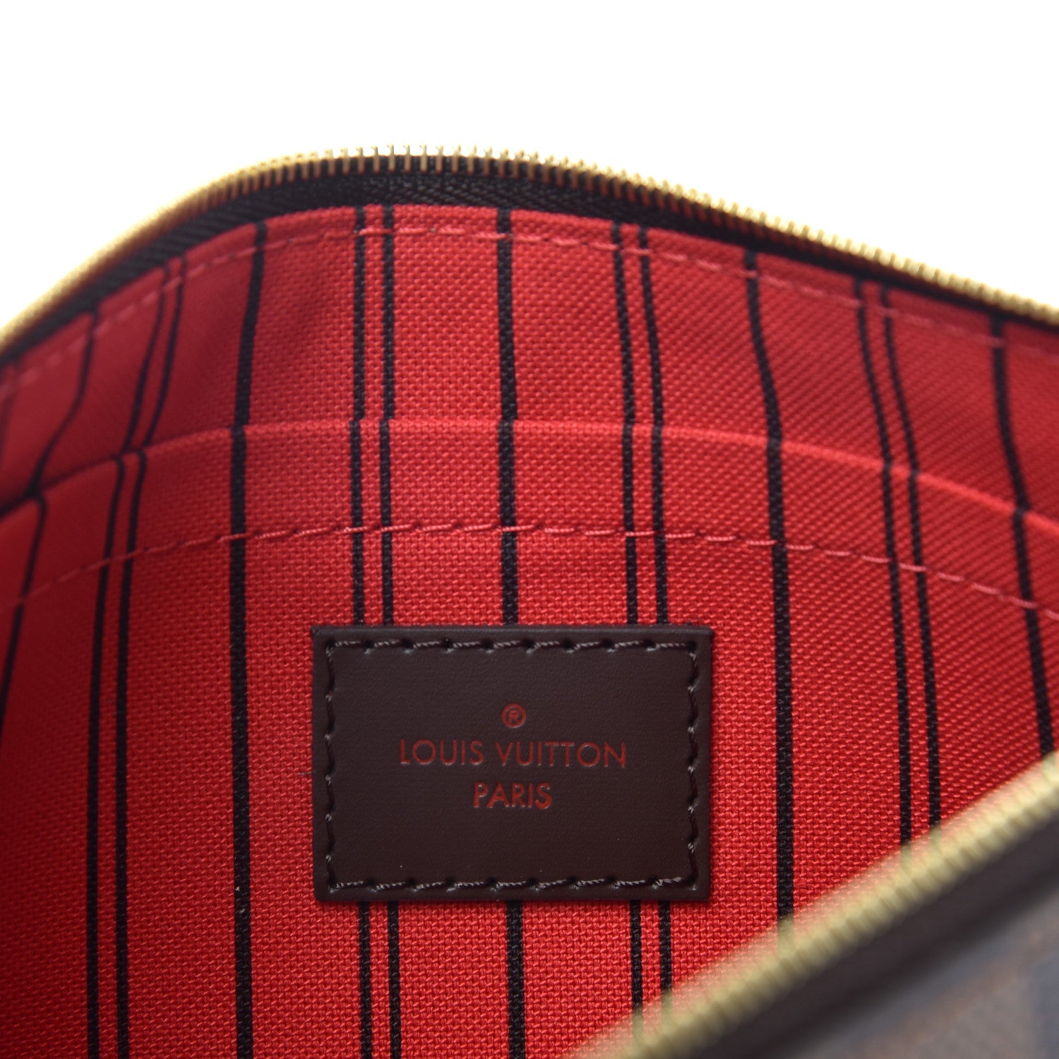 Louis Vuitton Damier Ebene Neverfull MM GM Pochette 6 of 6