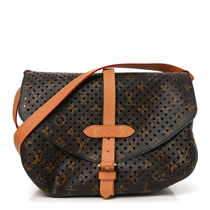 Louis Vuitton Monogram SC Flore Saumur Teal 1 of 9