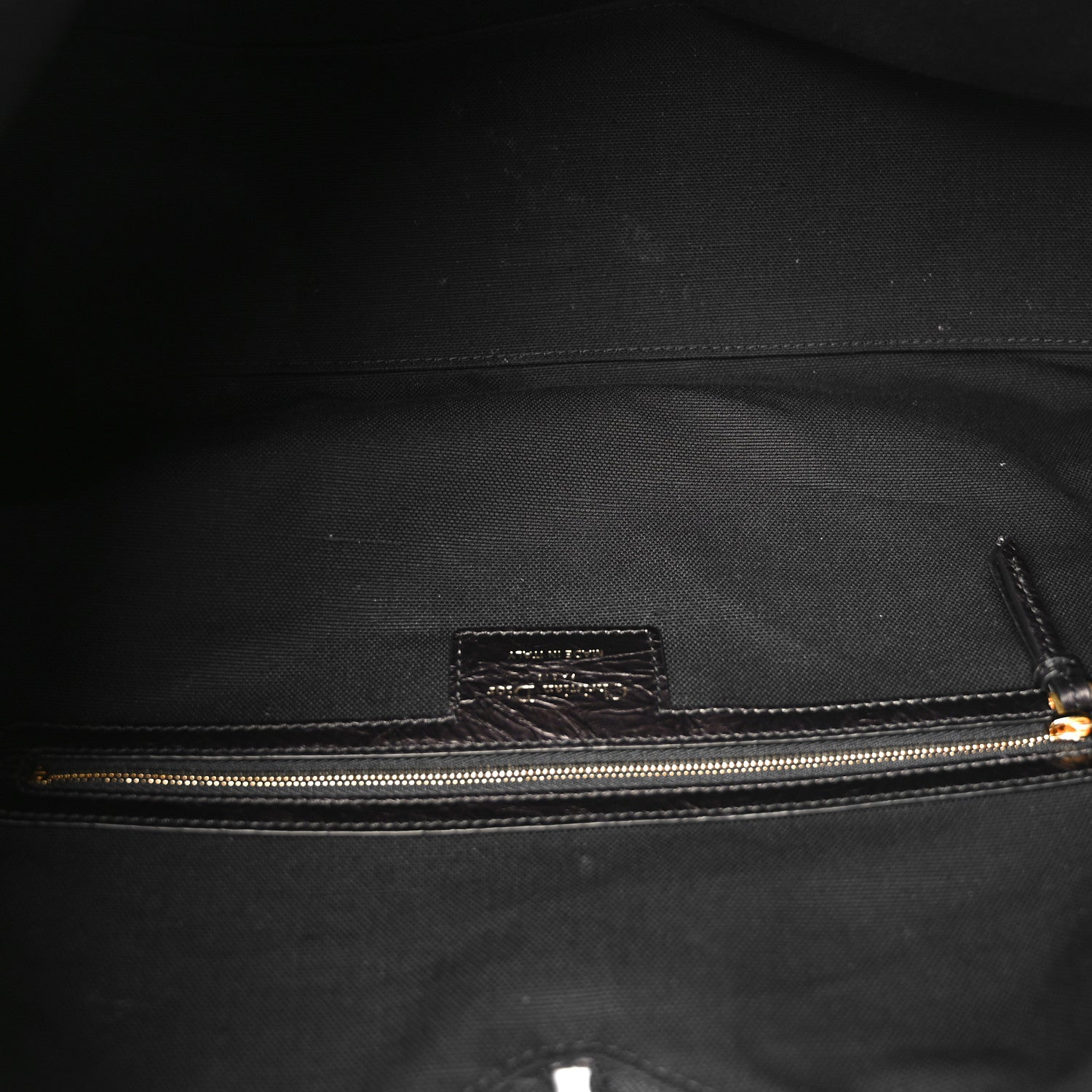 Christian Dior Crinkled Calfskin Macrocannage Large Voyage Bag Black 5 of 9