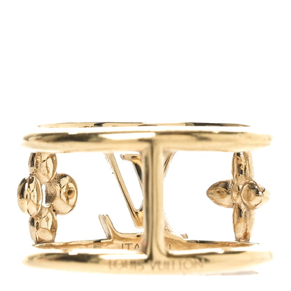 Louis Vuitton Metal LV Iconic Ring L 49/5 Gold 3 of 5