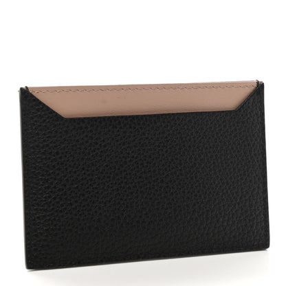 Prada Daino Colour Card Holder Black Cammeo 3 of 7