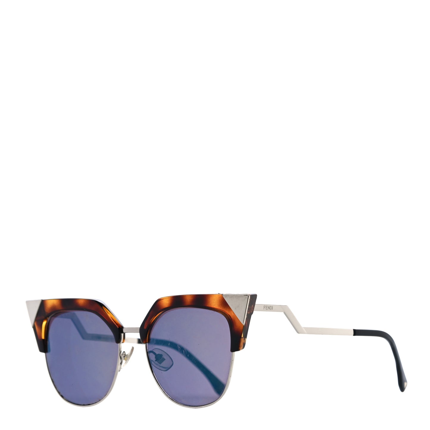 Cat Eye Iridia Sunglasses FF 0149/S Havana Gold