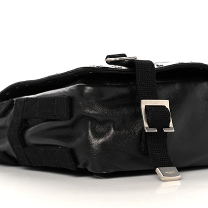 Saint Laurent Lambskin Shoulder Bag Black 7 of 9