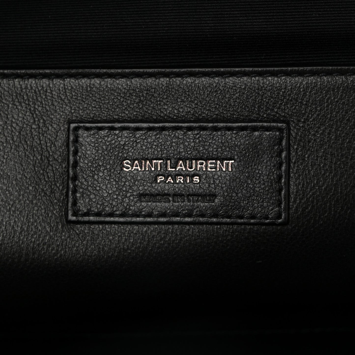 Lambskin Subway Belt Bag Black