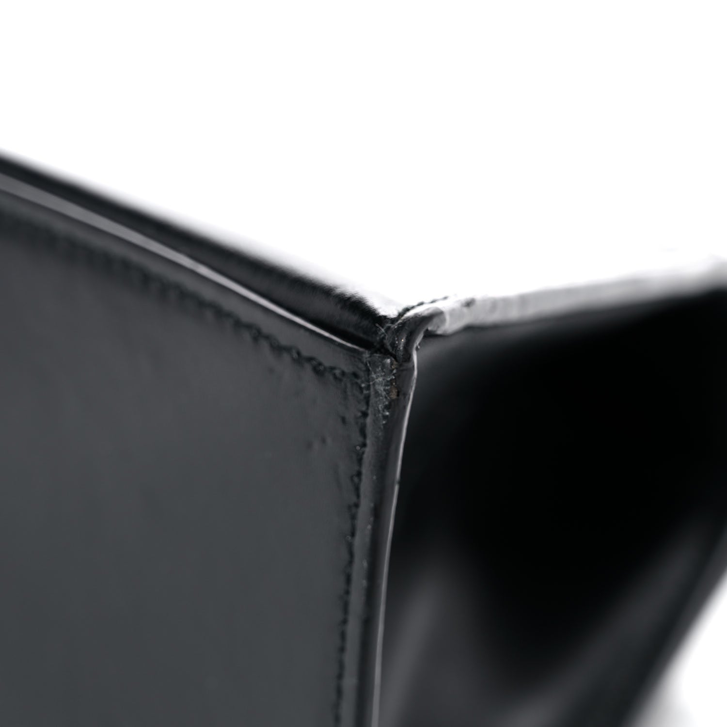 Balenciaga Shiny Box Calfskin Small Hourglass Top Handle Bag Black 17 of 19