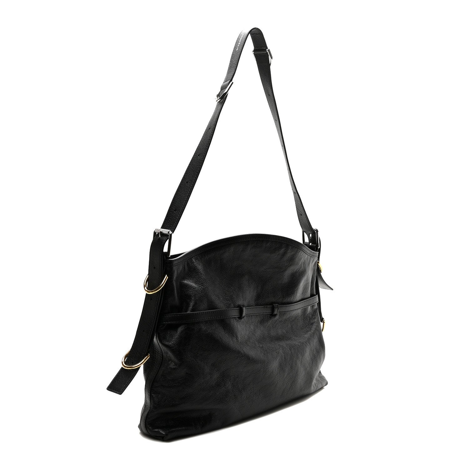 Givenchy Calfskin Medium Voyou Bag Black 2 of 9