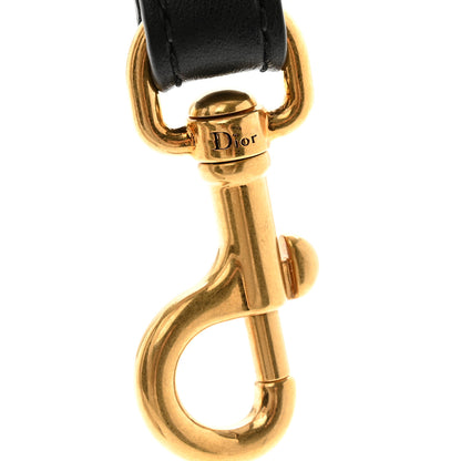 Christian Dior Canvas Embroidered Shoulder Strap Blue 3 of 5