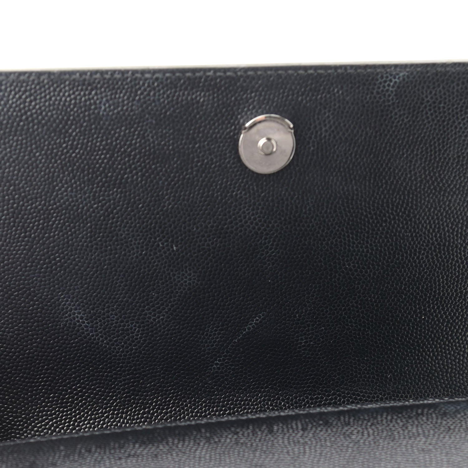 Saint Laurent Grain De Poudre Small Monogram Kate Satchel Black 8 of 9