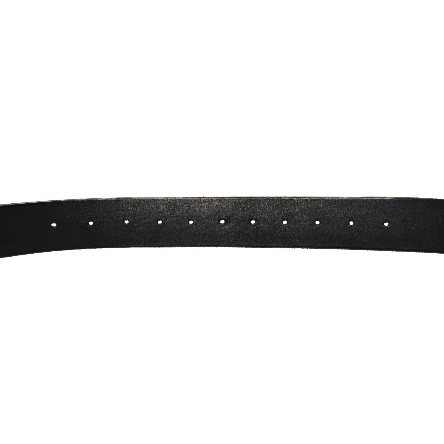 Gucci Faded Calfskin Snake Double G 40mm Belt 120 48 Black 3 of 6