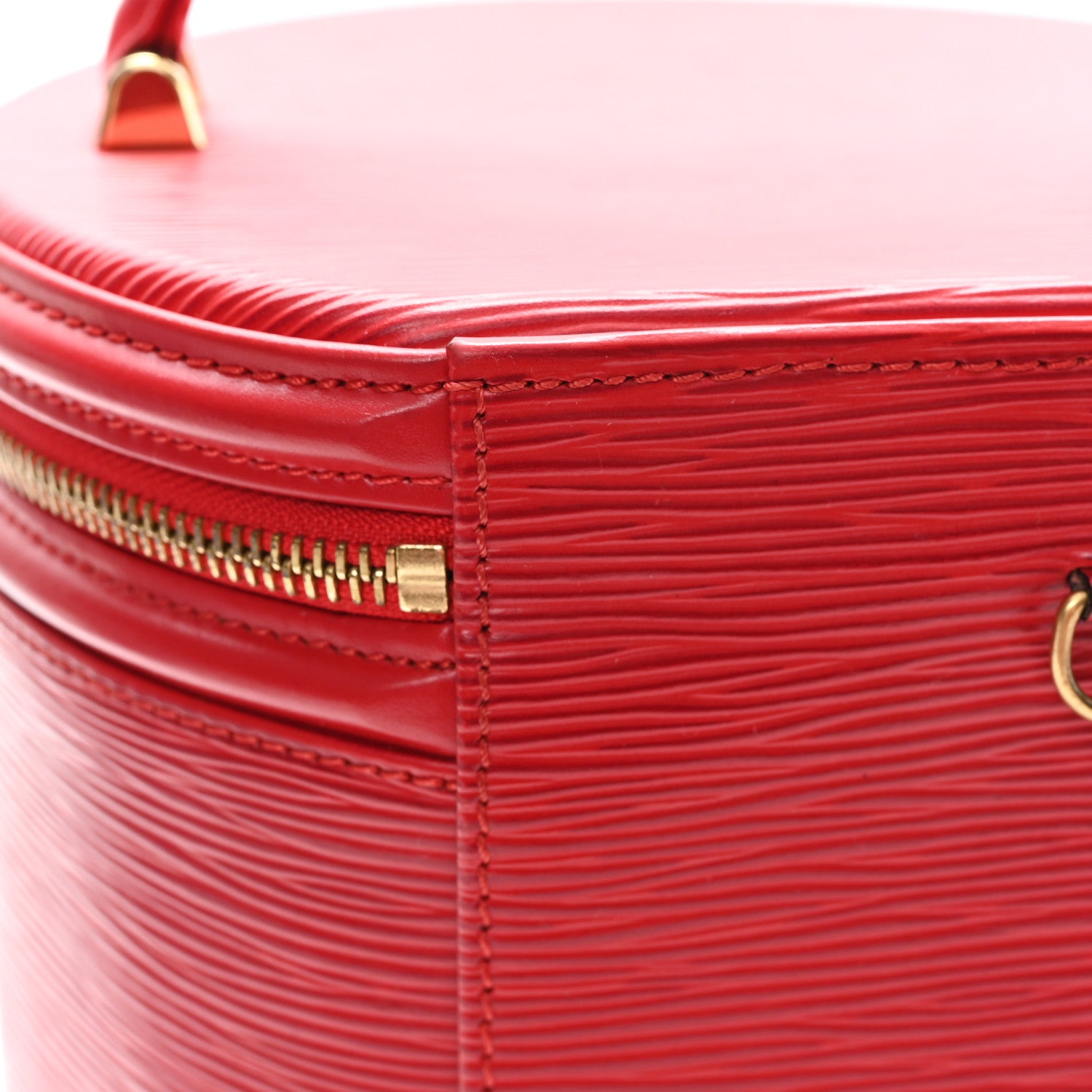 Louis Vuitton Epi Cannes Castillan Red 7 of 8
