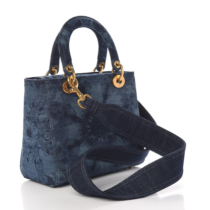 Christian Dior Denim Medium KaleiDiorscopic Lady Dior Blue 3 of 10