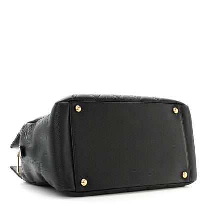 Chanel Caviar Quilted Petit Timeless Tote PTT Black 4 of 12