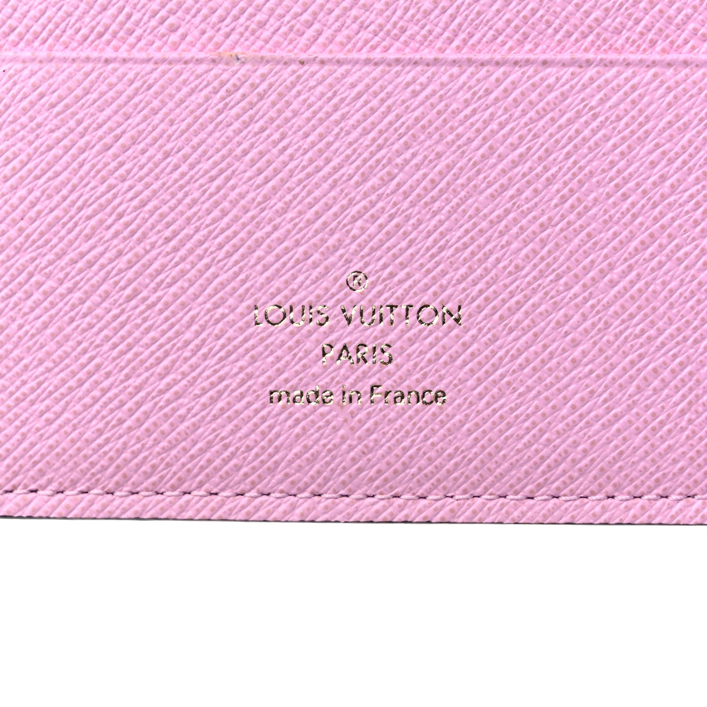 Monogram 2016 Christmas Animation Passport Cover Rose Ballerine