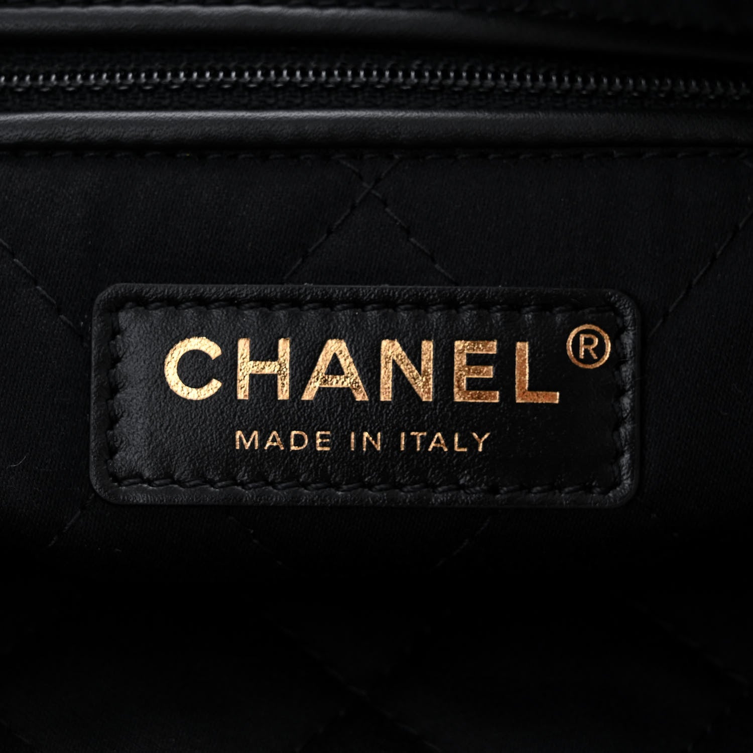 Chanel Shiny Calfskin Quilted Chanel 22 Black 7 of 12