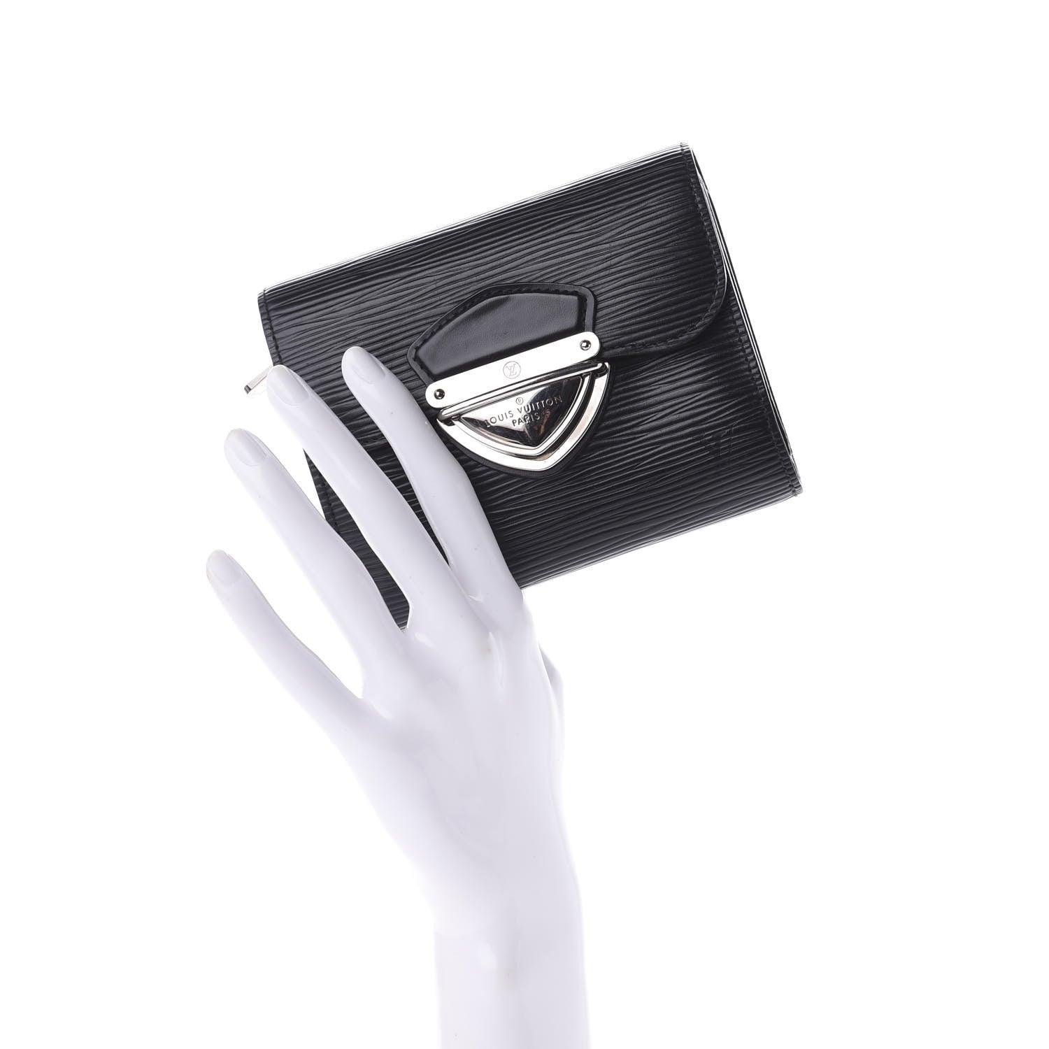 Louis Vuitton Electric Epi Joey Wallet Black 2 of 12
