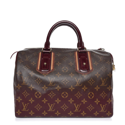Louis Vuitton Monogram Mirage Speedy 30 Bordeaux 1 of 7