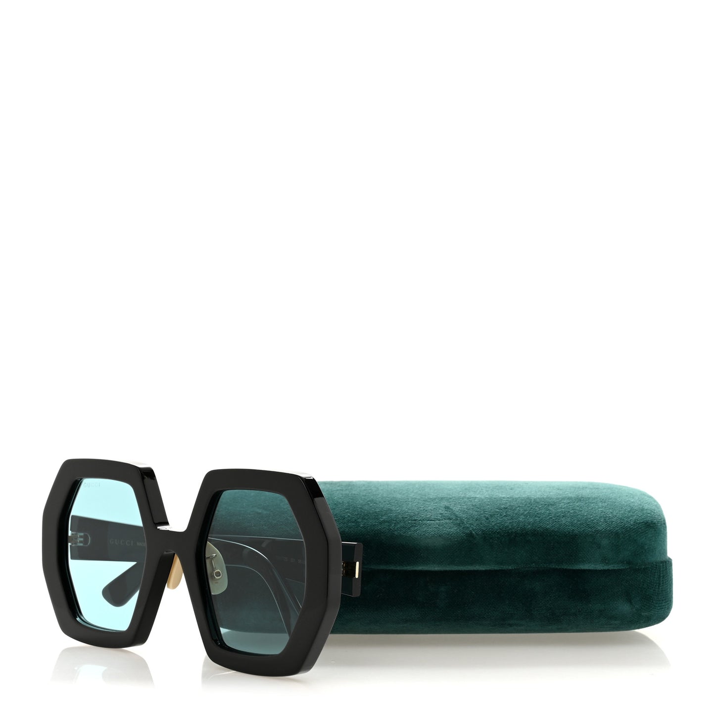 Acetate Square Sunglasses GG0772S Black