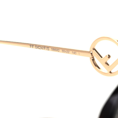 Fendi Acetate Metal F is Fendi FF Square Cat Eye Sunglasses FF 0424/F/S Havana 6 of 6