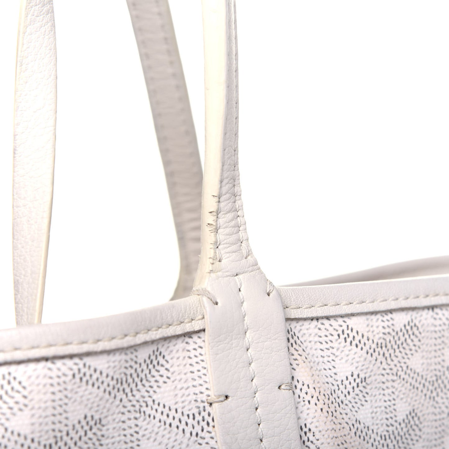 Goyardine Saint Louis PM White