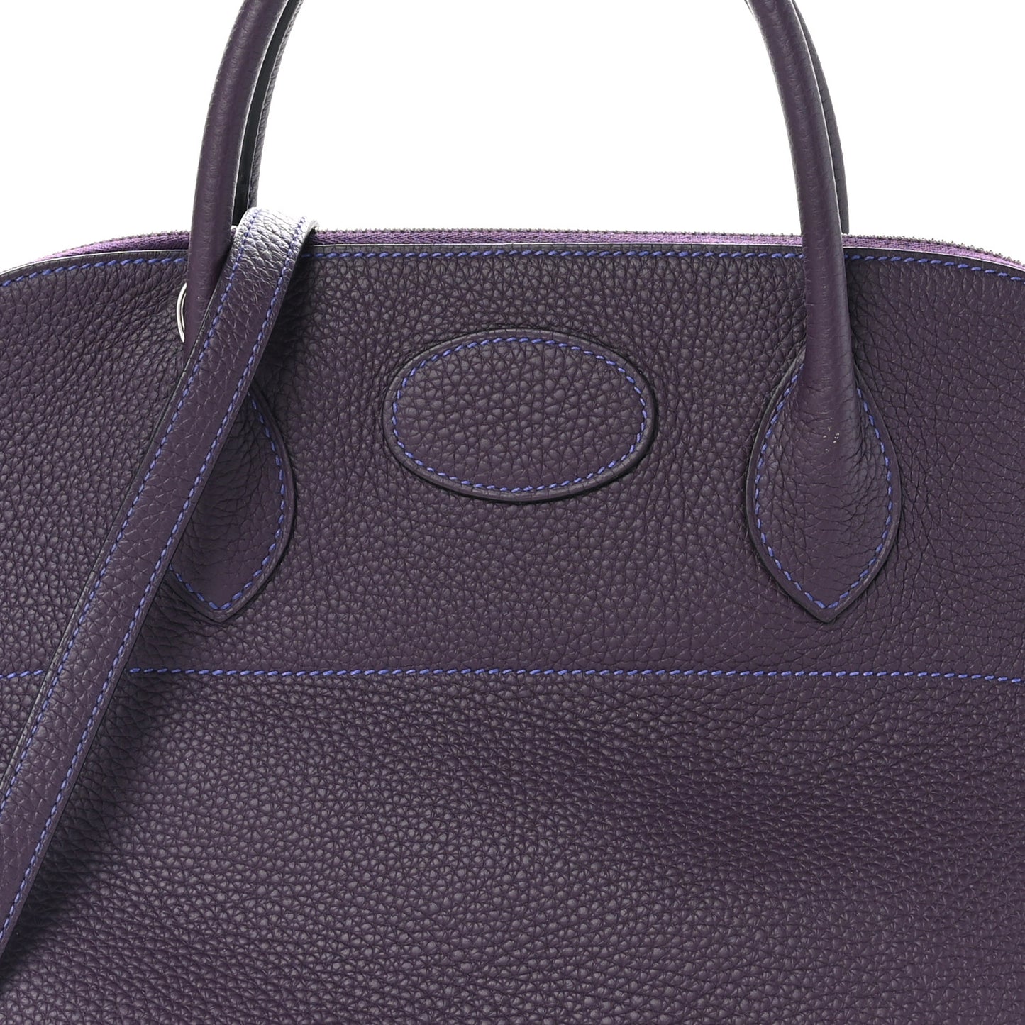 Taurillon Clemence Horseshoe Bolide 35 Raisin Bleu Electrique