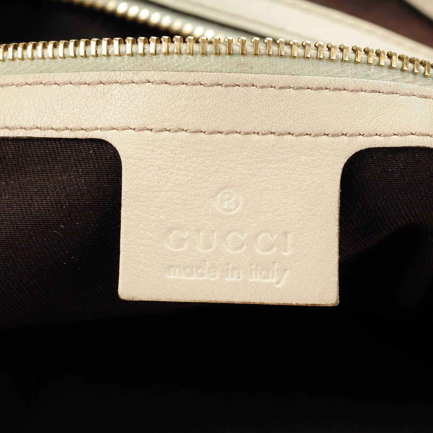 Gucci Monogram Medium Peggy Bamboo Top Handle Bag Off White 6 of 9
