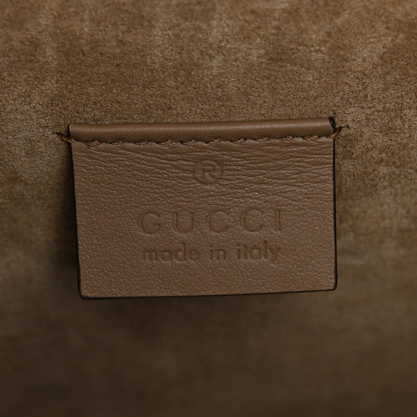GG Supreme Monogram Mini Dionysus Shoulder Bag Taupe