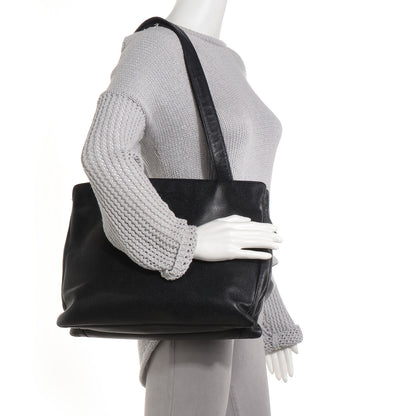 Chanel Caviar CC Shoulder Bag Black 2 of 8