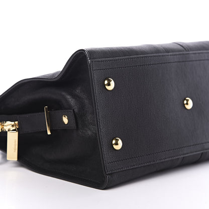 Saint Laurent Sheepskin Small Cabas ChYc Black 6 of 10